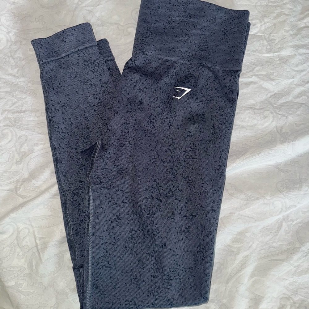 GS Adapt Fleck Seamless Leggings- Evening Blue